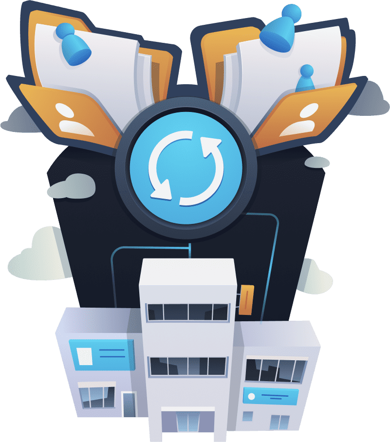 SSO Admin Onboarding illustration