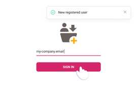 Just-in-time user provisions