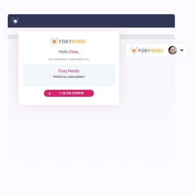 Simple login from email'