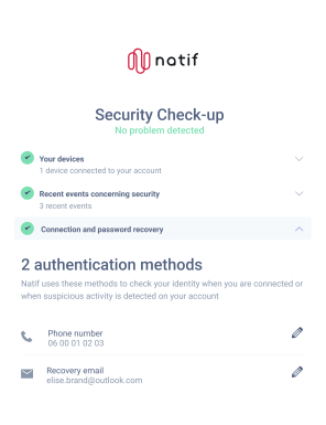 User Account - Natif