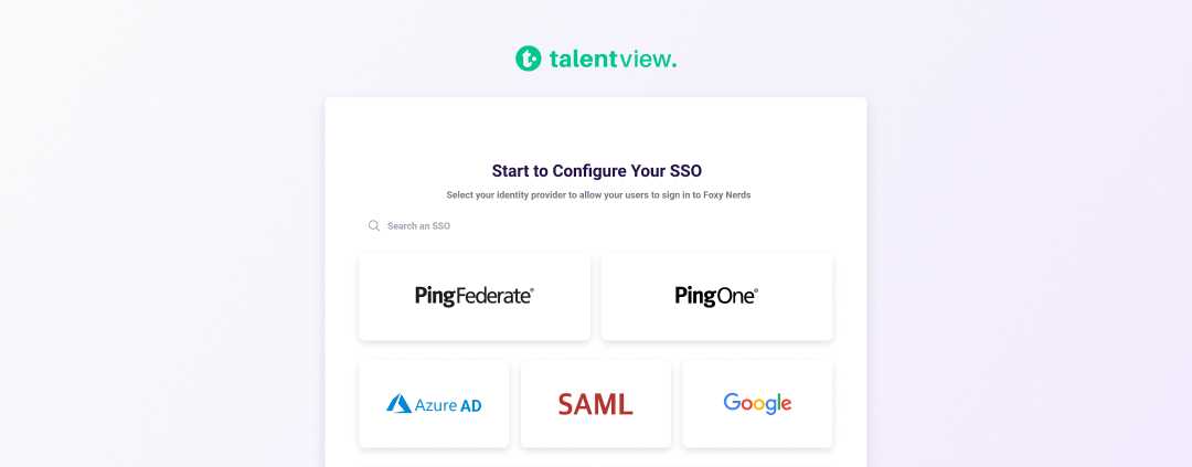 SSO Admin Onboarding illustration